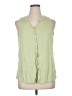 Allegrace Green Short Sleeve Blouse Size 1X - photo 1