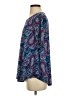 Chico's Paisley Blue Short Sleeve Blouse Size XS (00) - photo 5