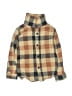 Cat & Jack Plaid Brown Long Sleeve Button-Down Shirt Size 4T - photo 1