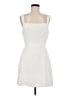 Wilfred 100% Polyester Solid White Casual Dress Size 8 - photo 1