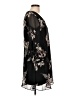 Calvin Klein 100% Polyester Floral Black Casual Dress Size 10 - photo 4