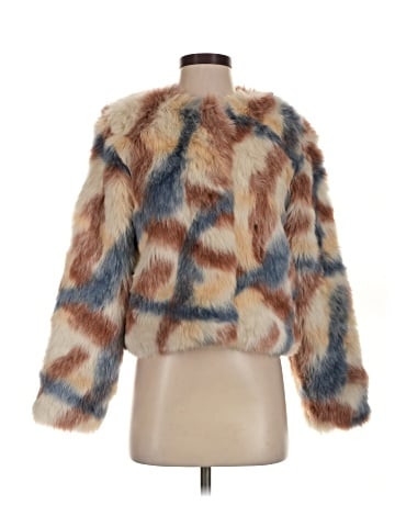 Jessica Simpson Faux Fur Jacket (view 1)