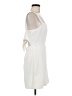 Wilfred 100% Polyester Solid White Casual Dress Size 8 - photo 4