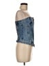 Zara Blue Sleeveless Top Size M - photo 4