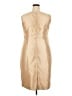 Kasper Metallic Tan Cocktail Dress Size 18 - photo 2