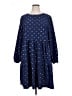 Shein Curve Stars Blue Casual Dress Size 16 Plus (2) - photo 1