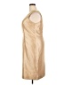 Kasper Metallic Tan Cocktail Dress Size 18 - photo 5