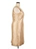 Kasper Metallic Tan Cocktail Dress Size 18 - photo 4