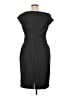 Kay Unger Chevron-herringbone Gray Cocktail Dress Size 16 - photo 2