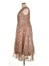 Mac Duggal 100% Polyester Metallic Brown Cocktail Dress Size 16 - photo 5