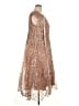 Mac Duggal 100% Polyester Metallic Brown Cocktail Dress Size 16 - photo 4