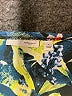 Halogen 100% Polyester Floral Tropical Blue Sleeveless Blouse Size M - photo 7