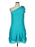 BCBGeneration Teal Cocktail Dress Size 14 - photo 1