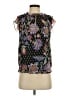 Ann Taylor LOFT 100% Polyester Black Sleeveless Blouse Size XS - photo 1