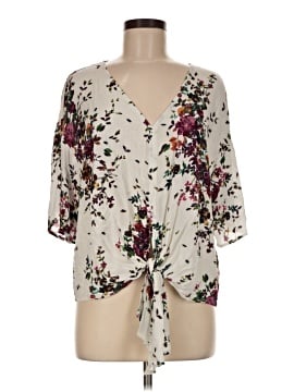 LUQ 3/4 Sleeve Blouse (view 1)