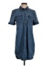 Equipment Blue Casual Dress Size S - photo 1