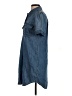 Equipment Blue Casual Dress Size S - photo 5