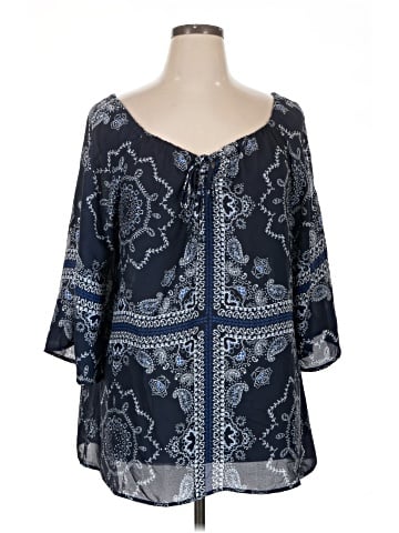 Westport 3/4 Sleeve Blouse (view 1)