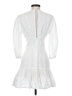 Glamorous 100% Cotton White Cocktail Dress Size 4 - photo 2