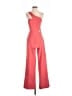 Aidan by Aidan Mattox Solid Red Jumpsuit Size 2 - photo 1