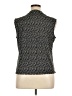 Jones Studio 100% Polyester Argyle Aztec Or Tribal Print Chevron-herringbone Paisley Black Sleeveless T-Shirt Size XL (petite) - photo 2