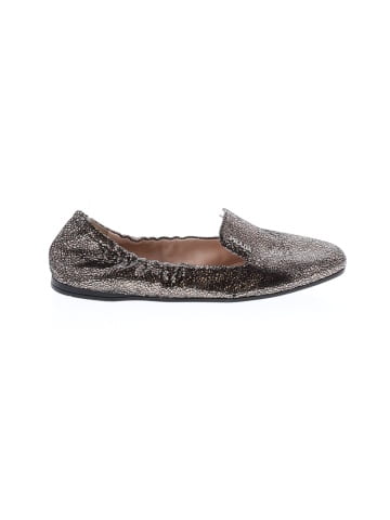 Prada Cracked Leather Flats (view 1)
