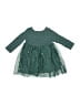 Hanna Andersson Stars Teal Dress Size 12-18 mo - photo 1