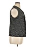Jones Studio 100% Polyester Argyle Aztec Or Tribal Print Chevron-herringbone Paisley Black Sleeveless T-Shirt Size XL (petite) - photo 4