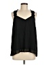 Japna 100% Polyester Black Sleeveless Blouse Size M - photo 1