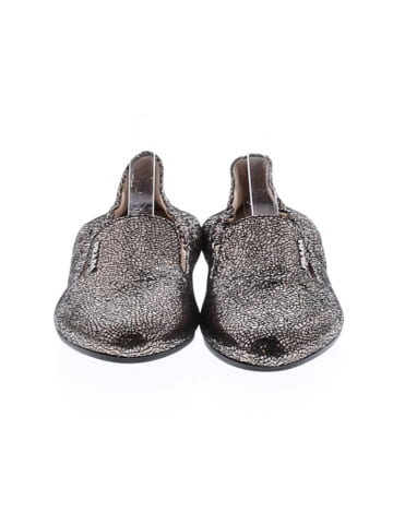 Prada Cracked Leather Flats (view 2)