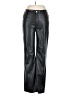 Zara 100% Polyurethane Black Casual Pants Size 12 - photo 1