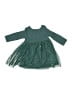 Hanna Andersson Stars Teal Dress Size 12-18 mo - photo 2