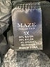 Maze Collection Solid Black Active Pants Size 1X - photo 8