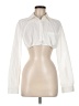 Christopher Esber 100% Cotton Ivory Long Sleeve Blouse Size 6 - photo 1