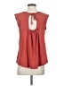 Caslon Red Sleeveless T-Shirt Size S - photo 2