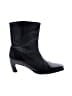 FRAME 100% Leather Black Boots Size EU 36 1/2 - photo 1