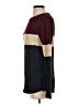 L.L.Bean Signature Color Block Burgundy Pullover Sweater Size XXS - photo 5