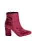 Unisa Burgundy Ankle Boots Size 6 - photo 1
