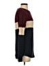 L.L.Bean Signature Color Block Burgundy Pullover Sweater Size XXS - photo 4