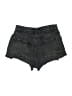 Zara Stars Black Denim Shorts Size 4 - photo 2