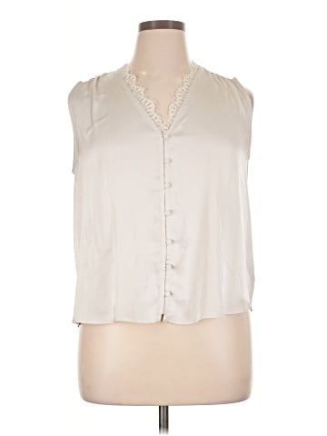 Evereve Sleeveless Blouse (view 1)