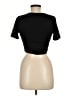 Klassy Network Black Short Sleeve Top Size M - photo 2
