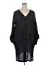 Roaman's 100% Cotton Black Kimono Size 2X - photo 1