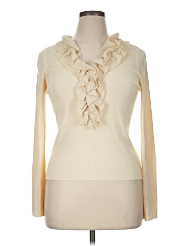 Oscar by Oscar De La Renta Long Sleeve Top (view 1)