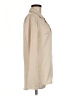 Unbranded 100% Polyester Solid Ivory Long Sleeve Blouse Size M - photo 4