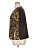 Cathy Daniels 100% Polyester Metallic Gold Short Sleeve Top Size XL - photo 5