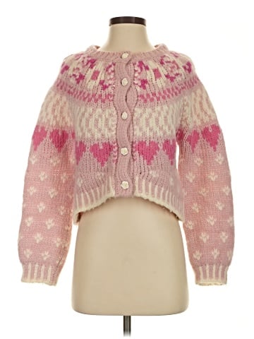 LoveShackFancy Wool Cardigan (view 1)