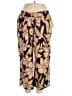 Democracy Print Gold Casual Pants Size 1X - photo 1