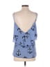 Newbury Kustom 100% Polyester Blue Sleeveless Top Size S - photo 2