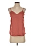 Monteau Orange Sleeveless Top Size S - photo 1